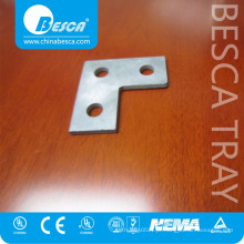 Acessórios de fábrica de canal de suporte Hole Straight Fittings